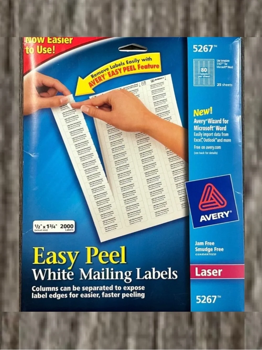 💞 New 2000-Count Avery Easy Peel Return Address Labels