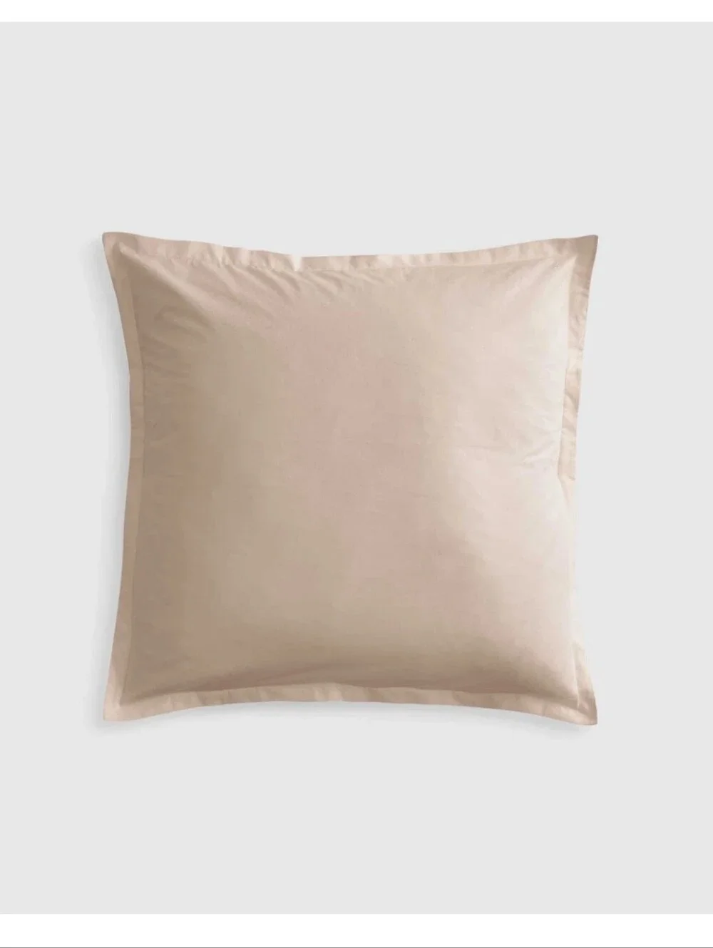 NEW Quince Organic Brushed Cotton Euro Sham Toffee 26