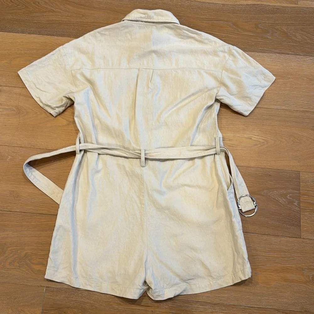 Zara belted linen