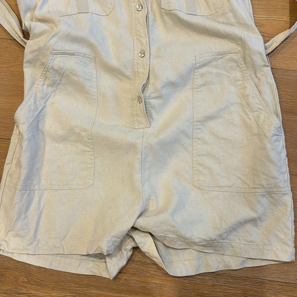 Zara belted linen