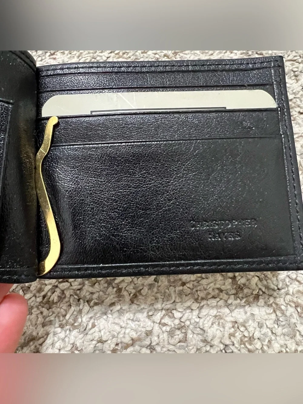 Christopher Hayes sleek black