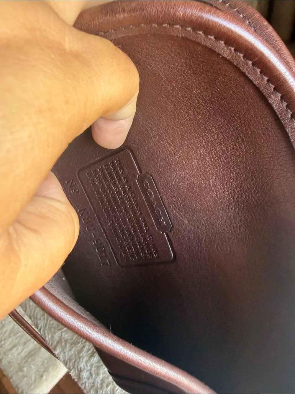 Coach minimalist Vintage 1990s purse true vintage very unique