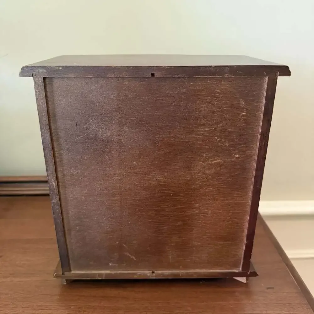 Vintage Wooden Jewelry Box/Cabinet