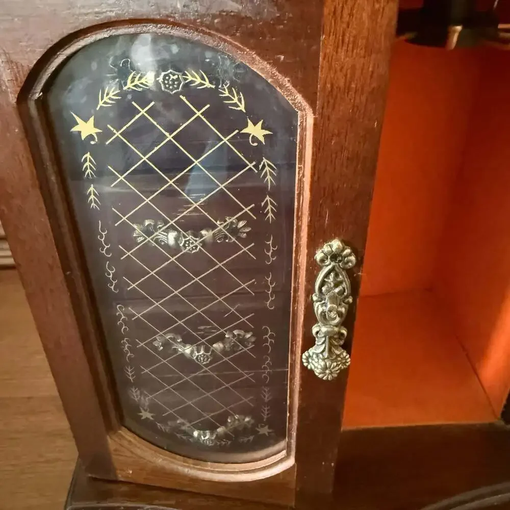 Vintage Wooden Jewelry Box/Cabinet