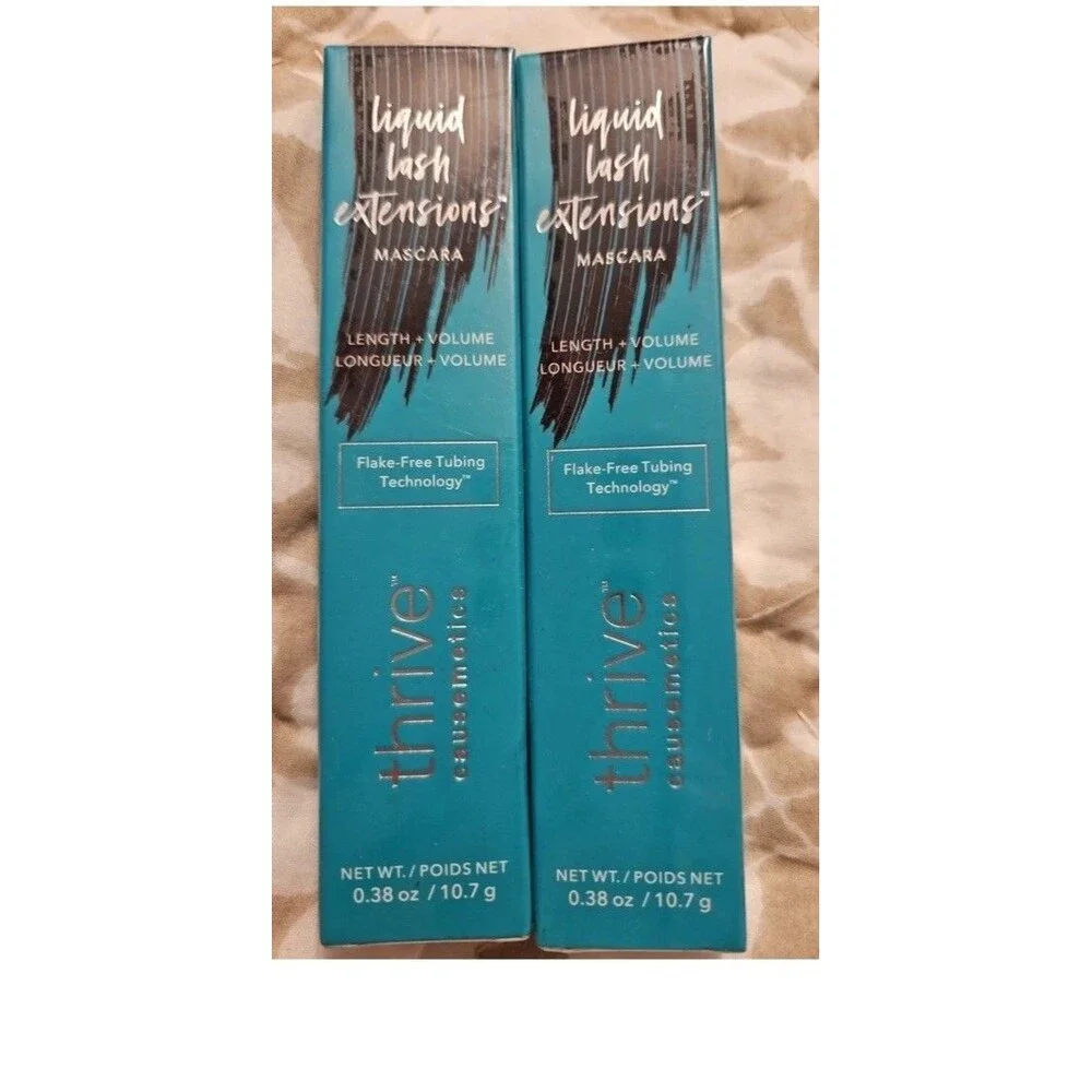 Thrive Liquid Lash Extensions Mascara 0.38oz Each SEALED Brynn (2) Flake Free