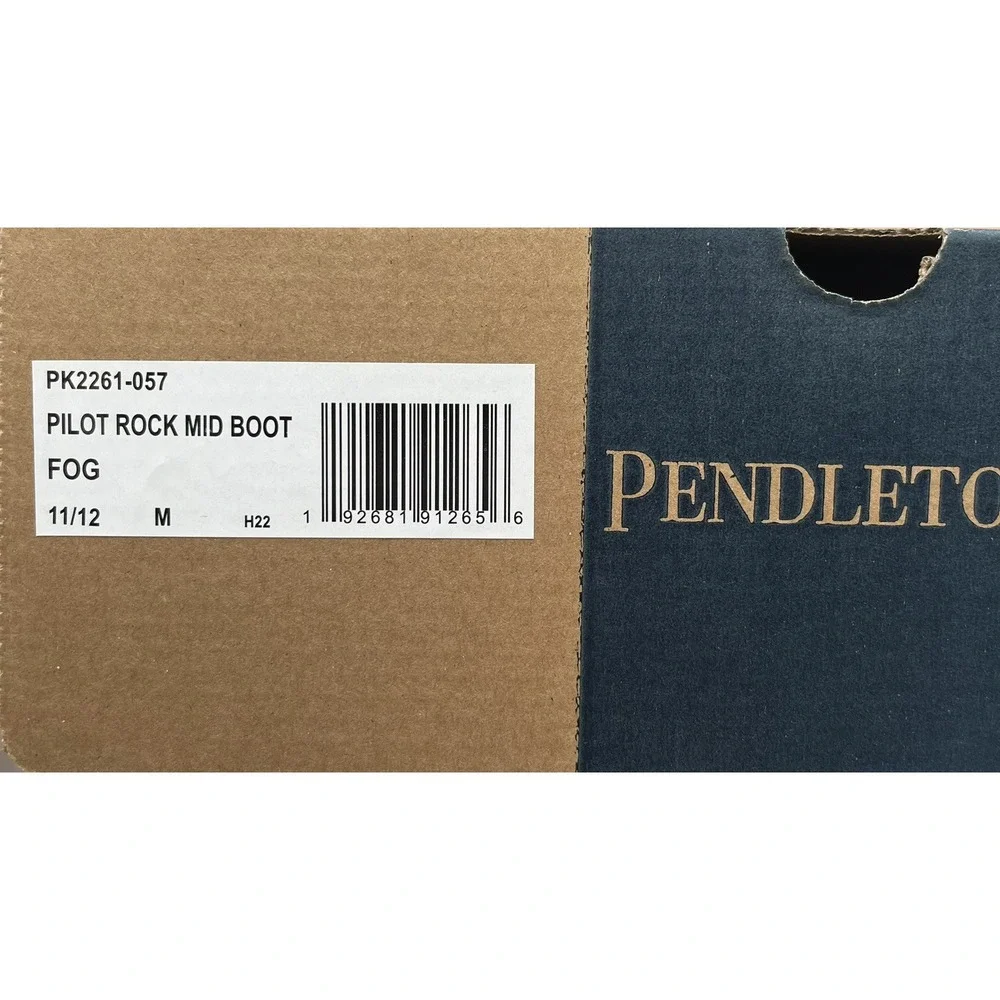 Pendleton Tucson Little‎ Boys Rubber Mid-Calf Rain Boots Size 11/12 Beige-Multi