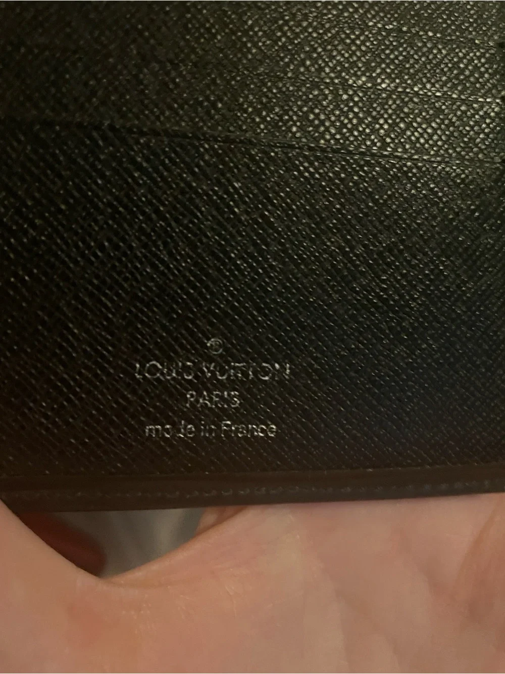 Louis Vuitton fold clean louis