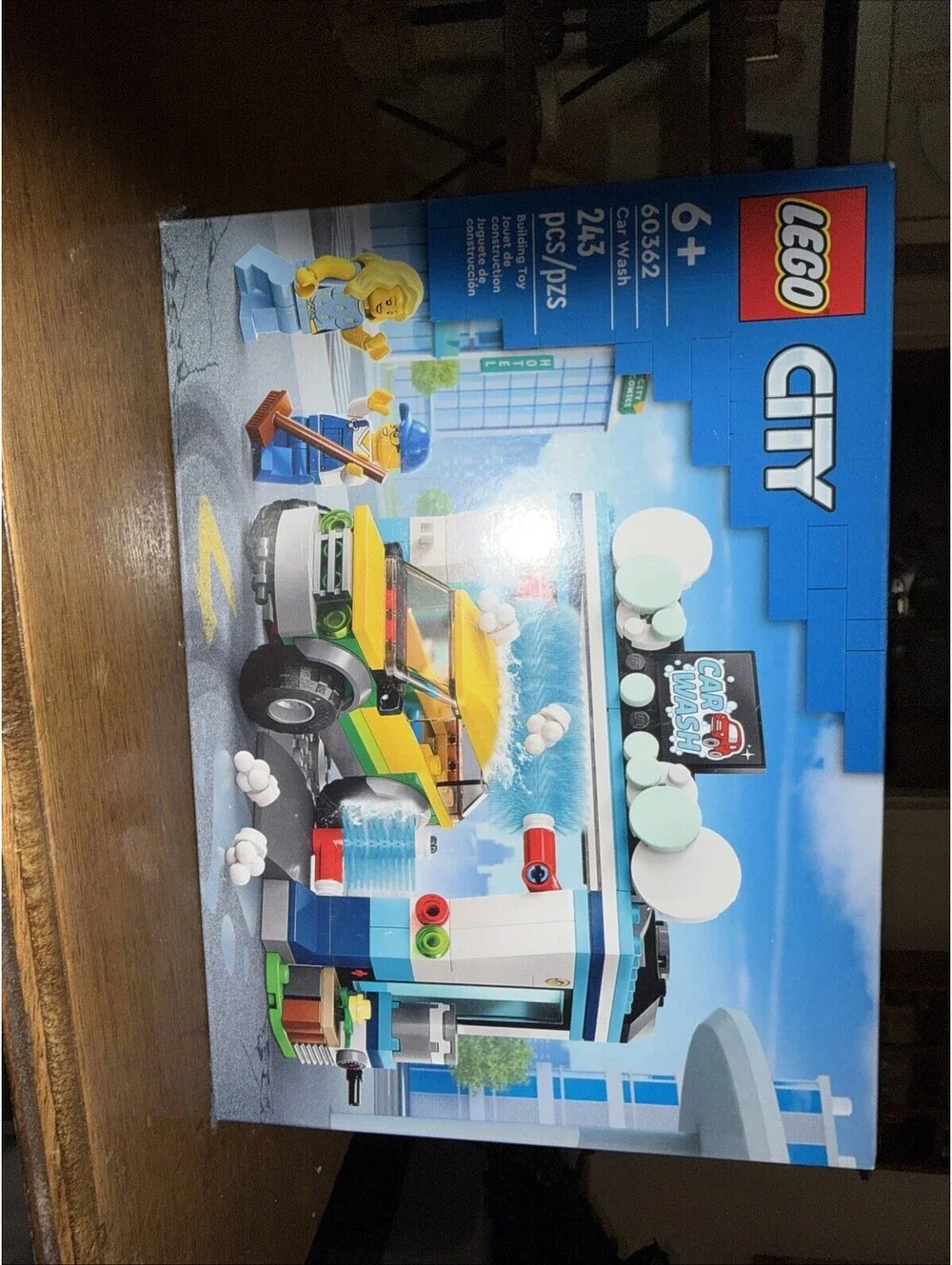 LEGO CITY Car Wash 60362 Complete Set 243 Pieces Boxed Plastic Cars & Buildings