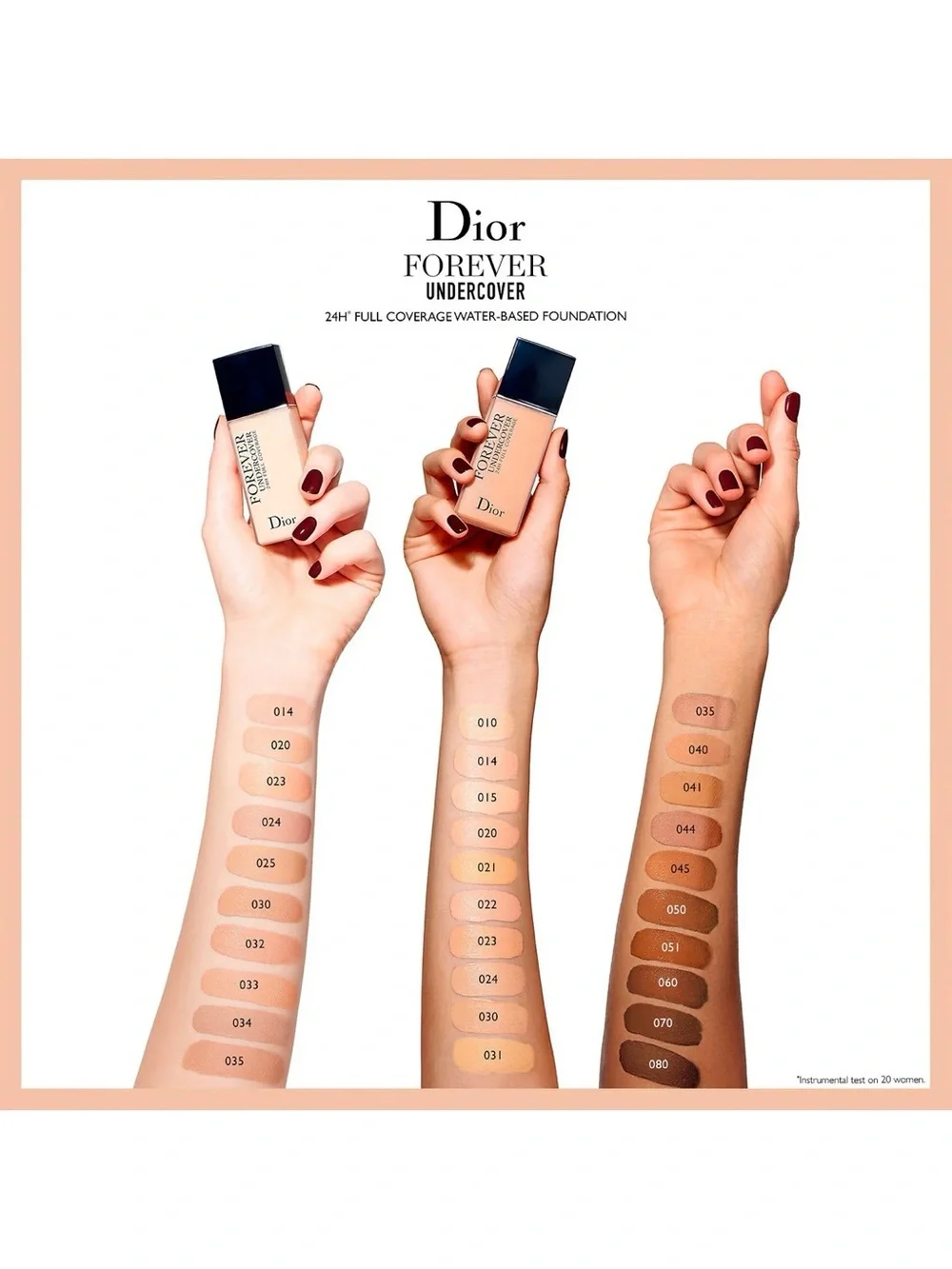 Dior forever undercover