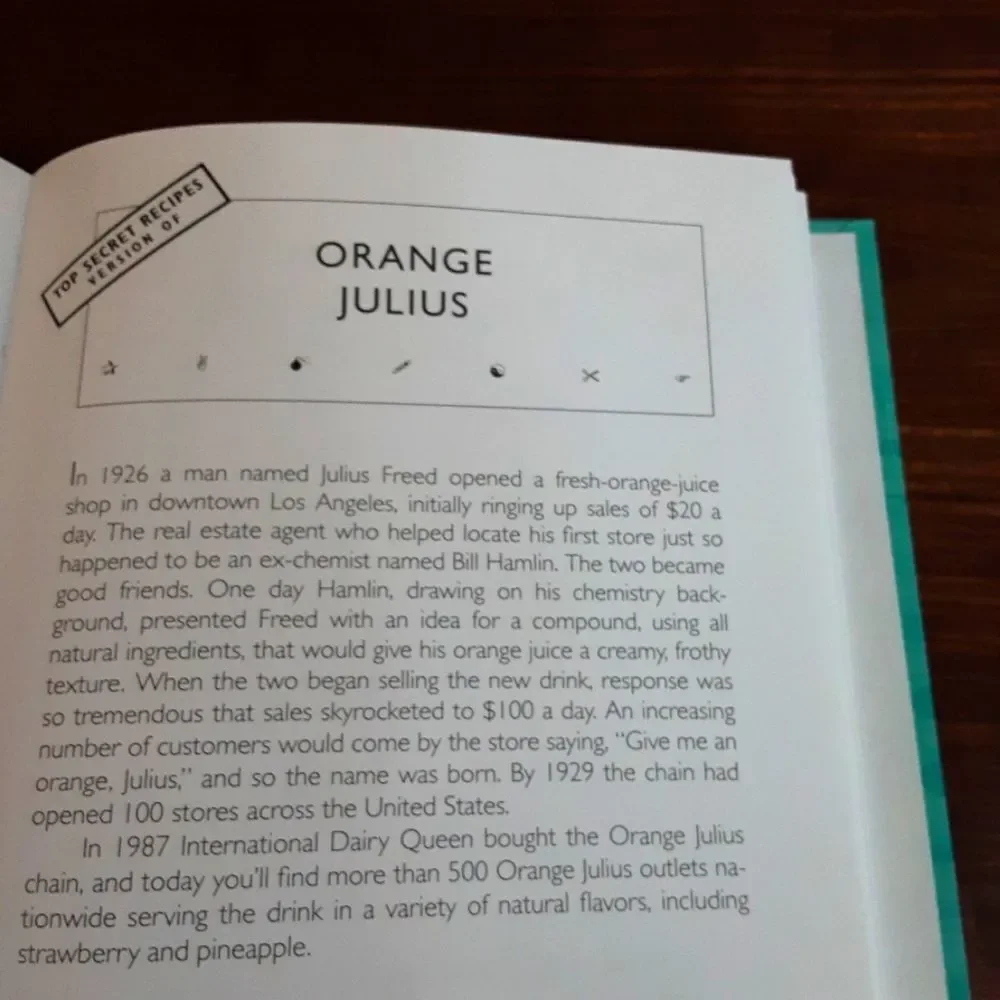Todd Wilbur cookbook 2005