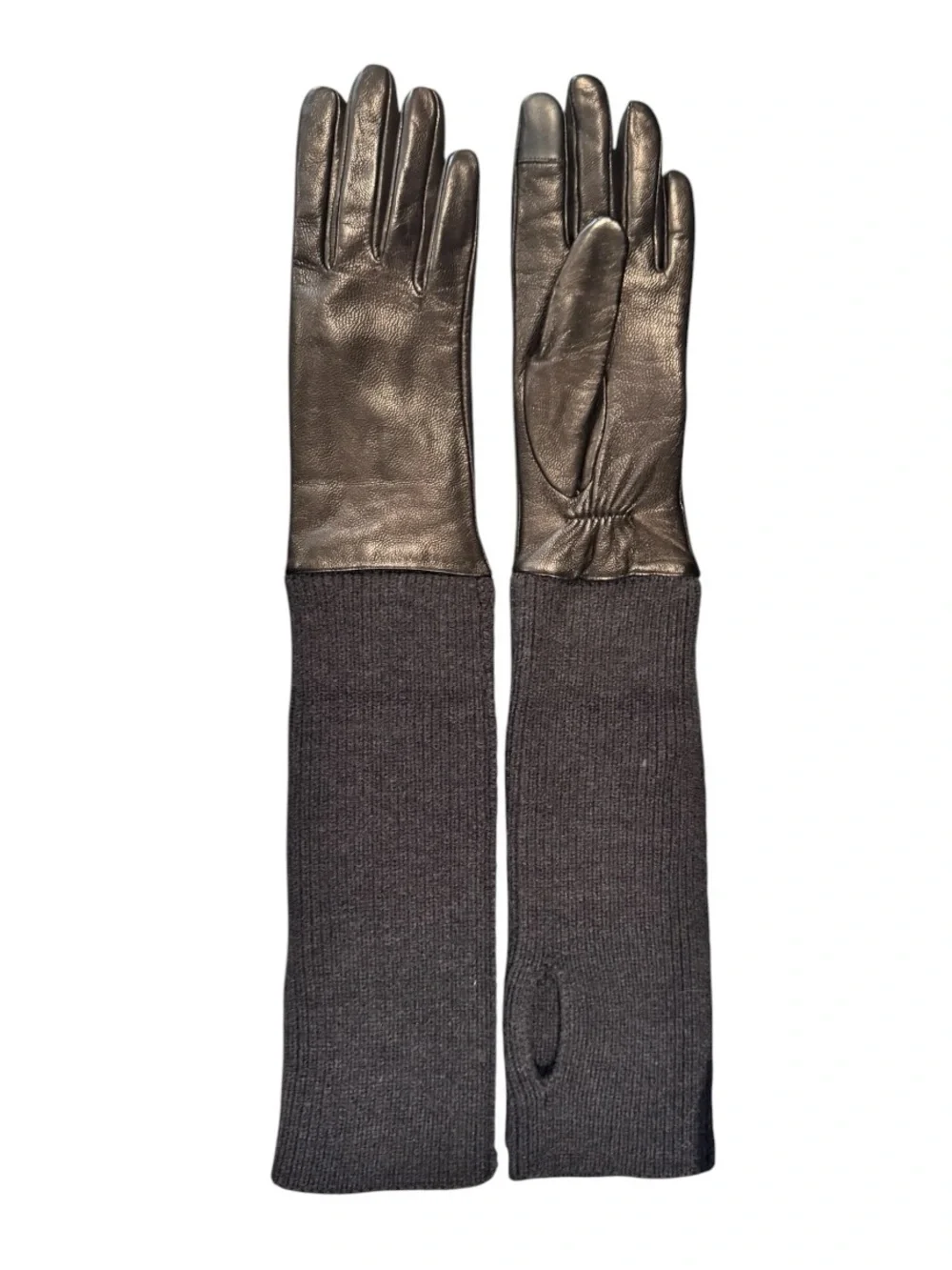 All Saints Zoya Knit Cuff Gloves