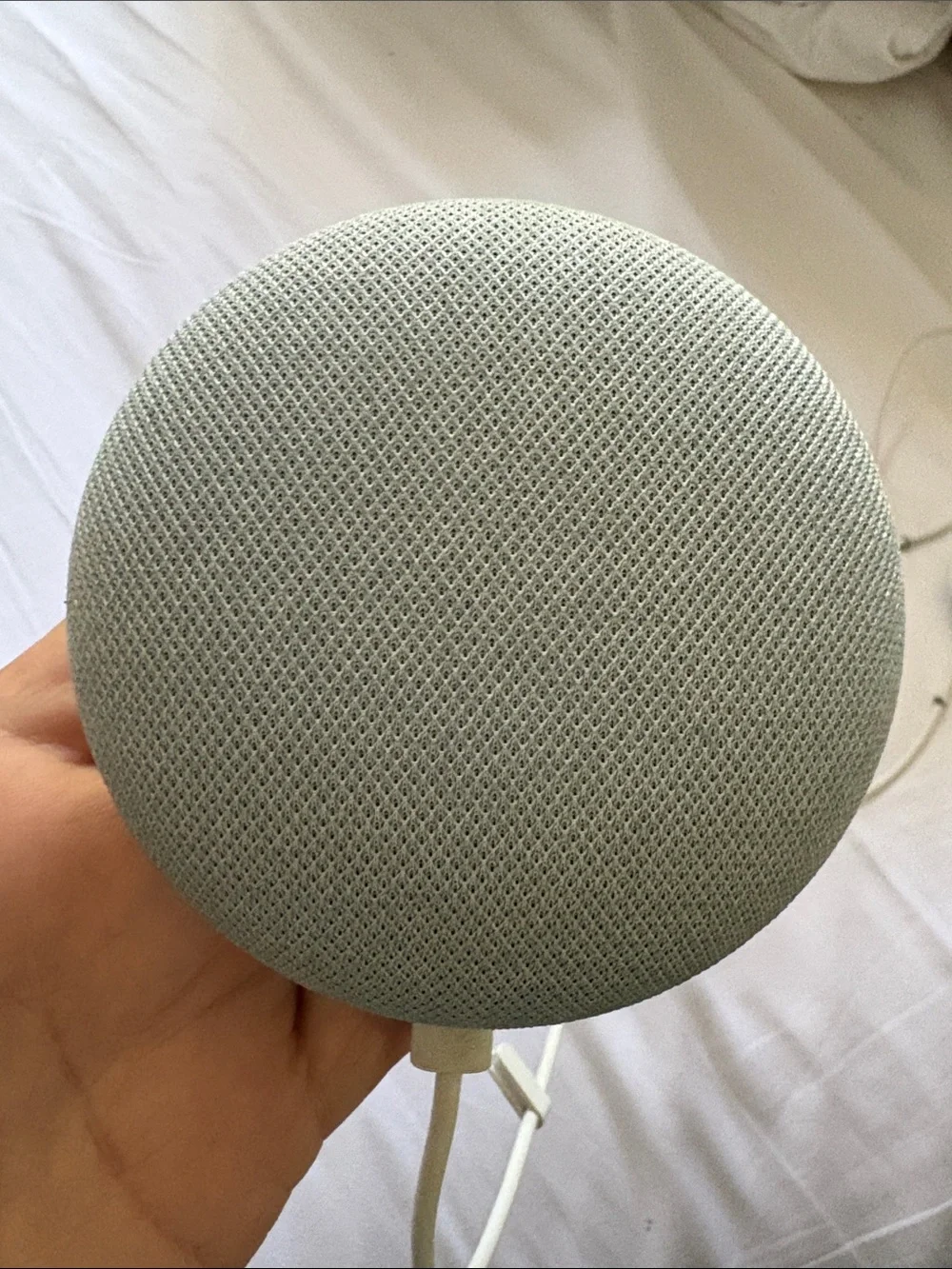 google Nest Mini Smart Speaker - Light Gray