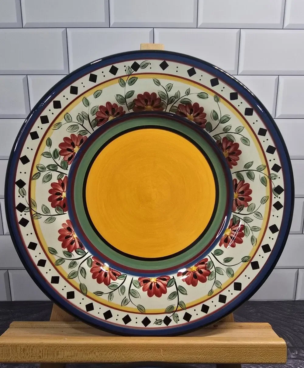 Pier 1 Alexandria Dinner Plate 11.25