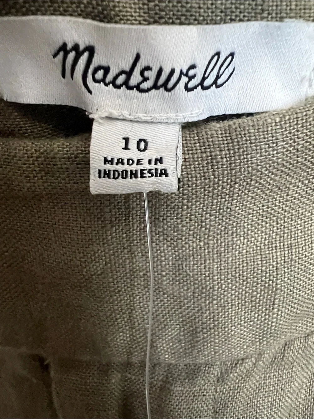 Madewell wide leg