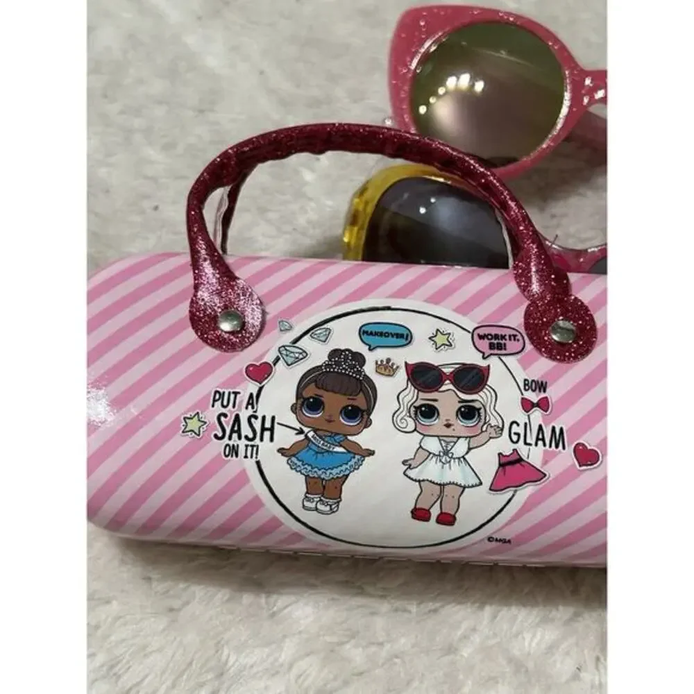 Girls Sunglasses‎ Lot Of Five With Case
