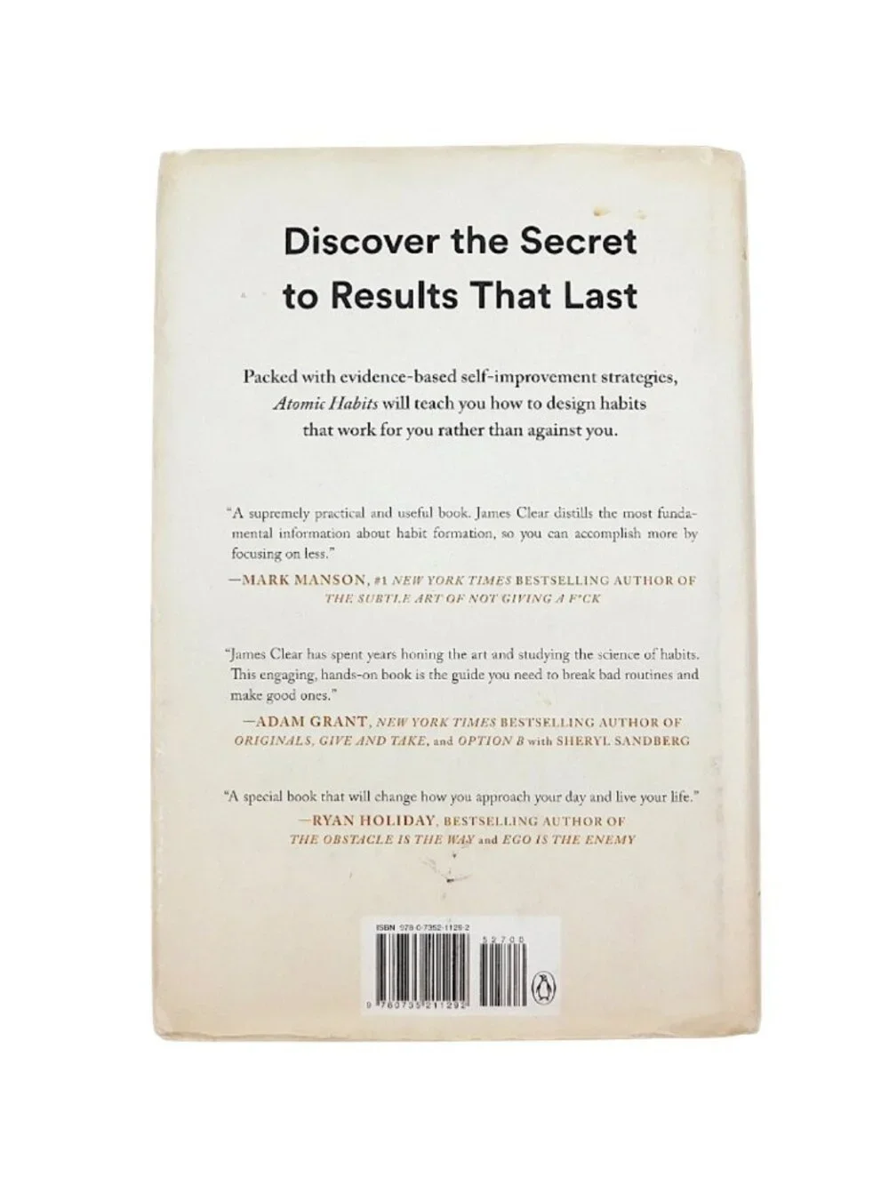 Penguin Random House atomic habits
