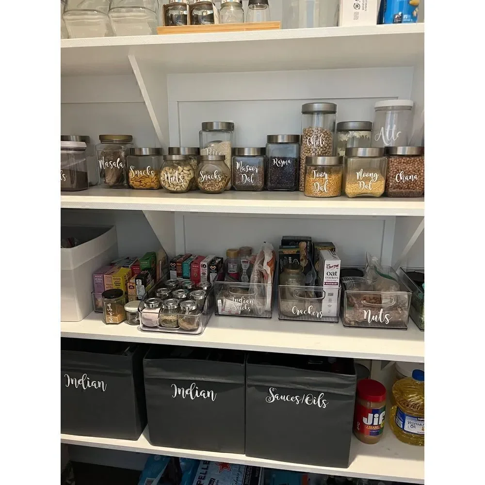 Custom Spice/Pantry Organizing Labels