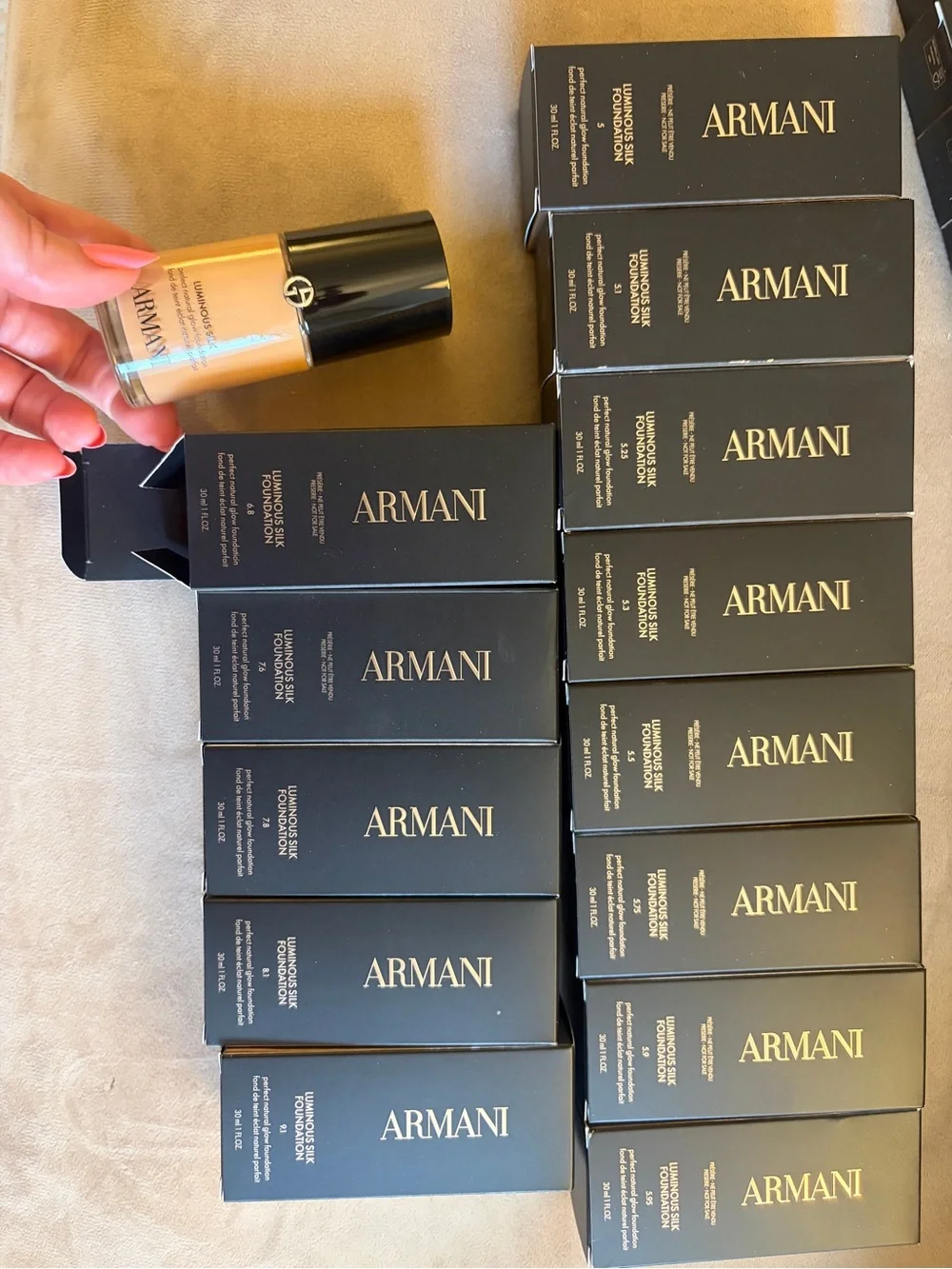 Giorgio Armani buildable luminous