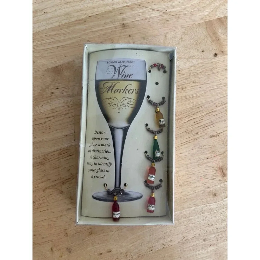 Boston Warehouse Wine Markers