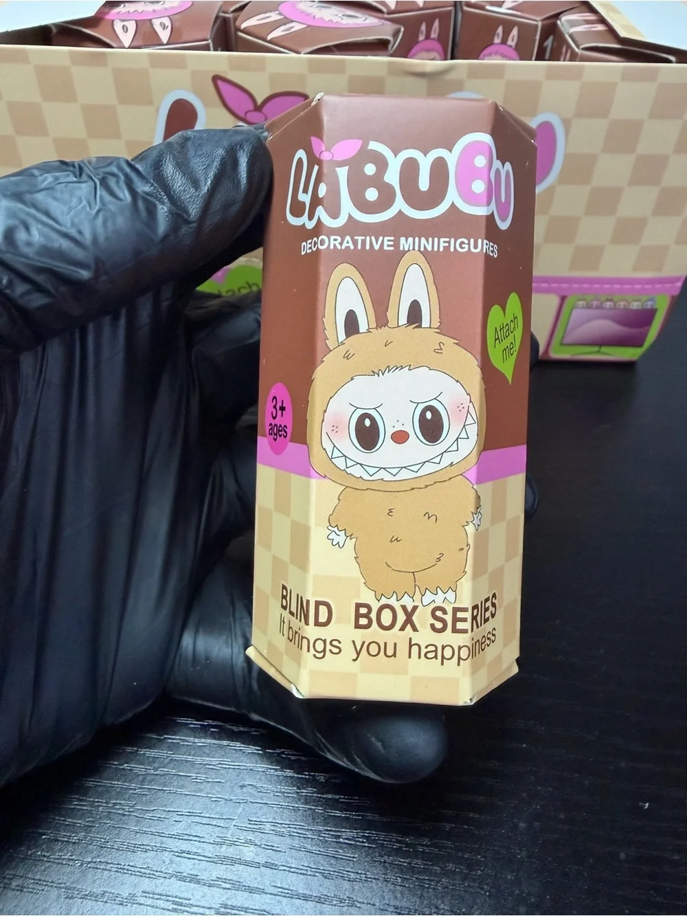 One Single Labubu Decorative Minifigures Blind Box Series