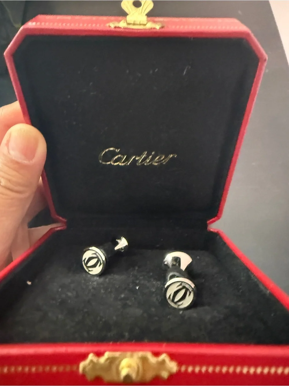 Cartier Silver Men's Cufflinks