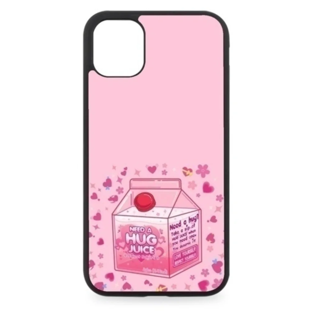 Pink Aesthetic Hug Juice Phone Case