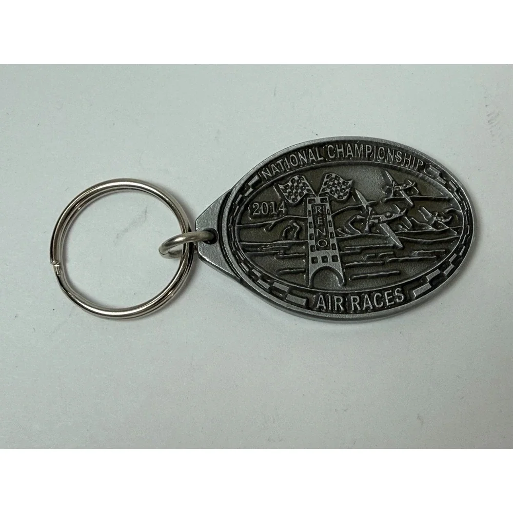 2014 Reno‎ Nevada Air Races National Championship Pewter Keychain
