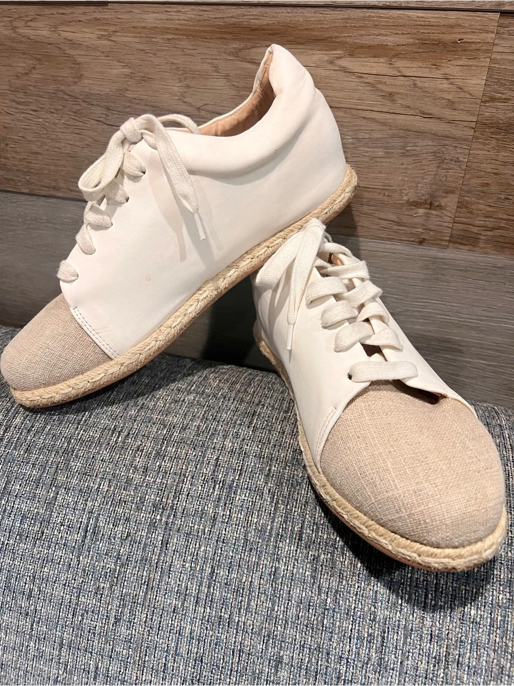 Matt & Nat Maia vegan leather espadrille sneakers size 9