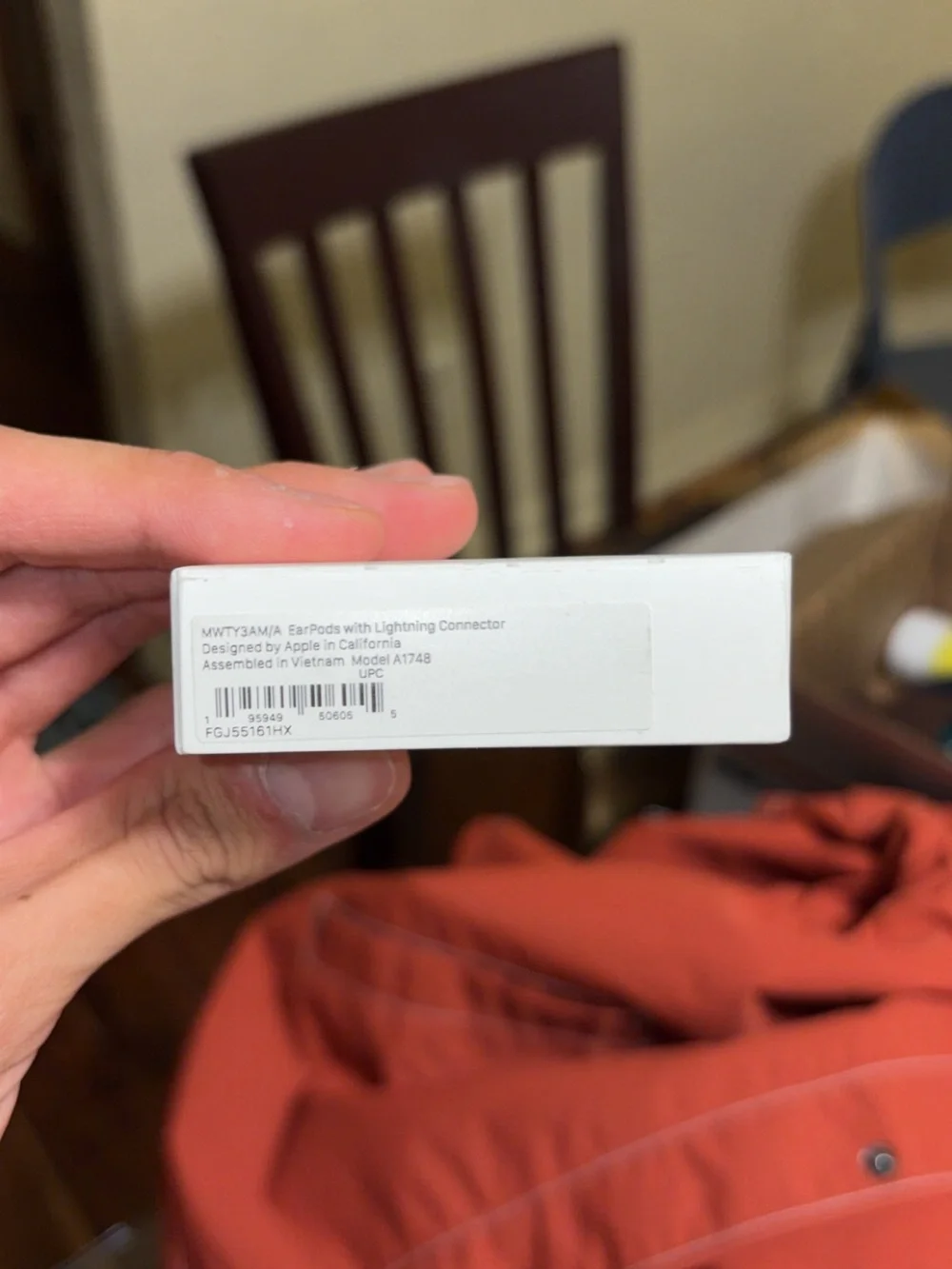 Apple earpods lightning