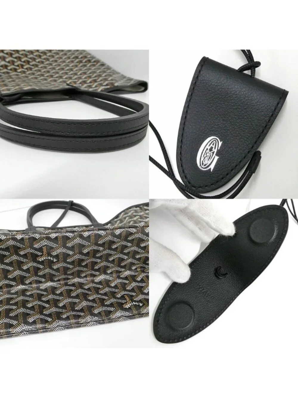 Goyard inside included crafted