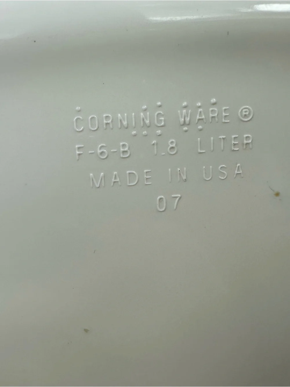 Corningware good excellent