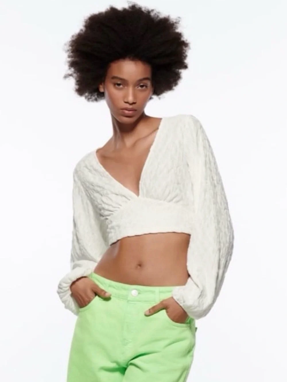 Zara knit top