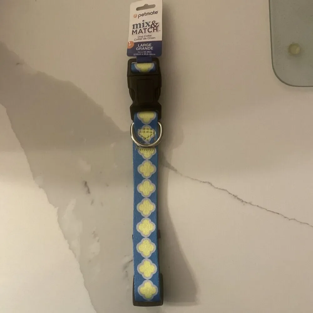 Petmate Large Dog Collar - 1 in x 16-26 in - New With Tags