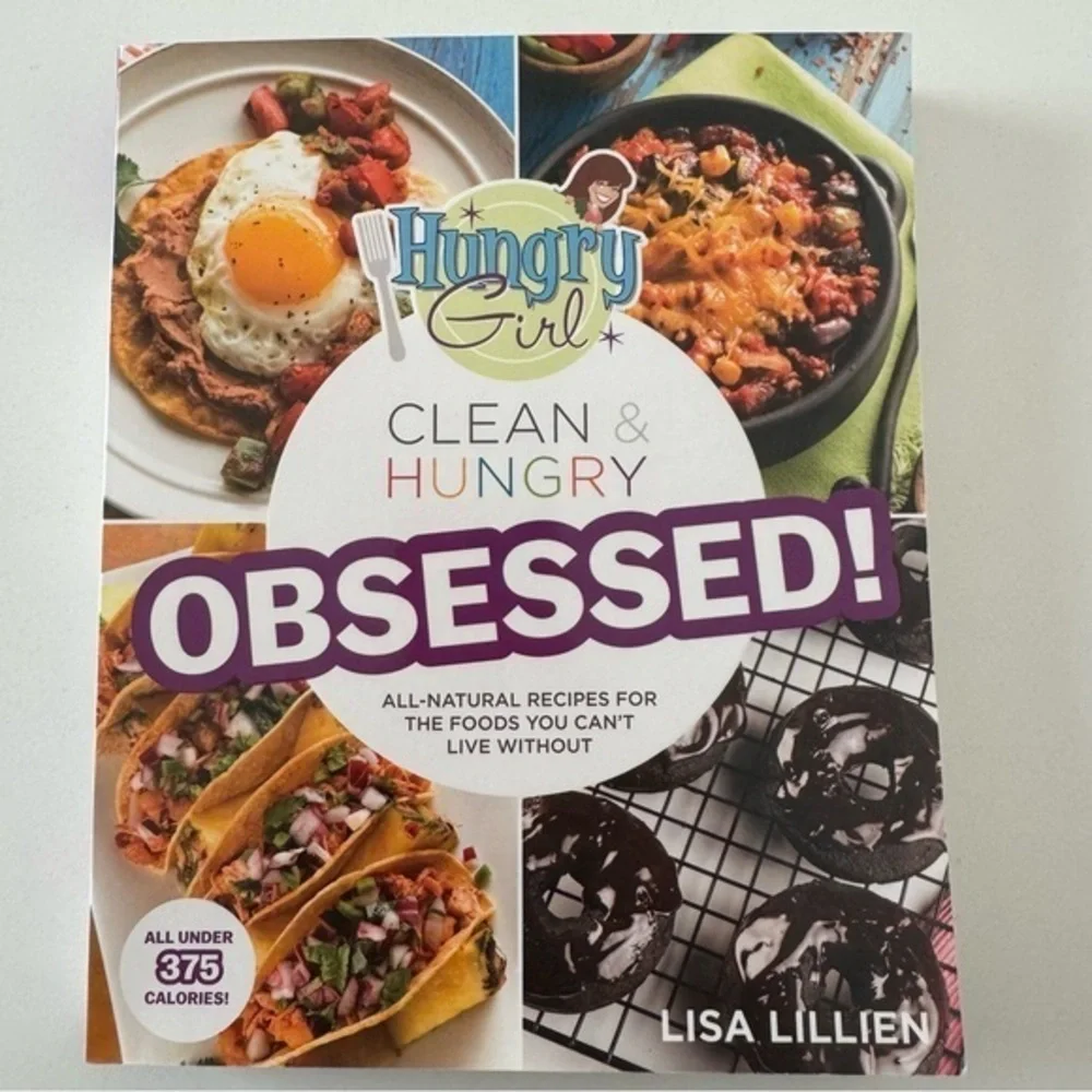 Barnes & Noble Hungry Girl Clean & Hungry Obsessed Cookbook by Lisa Lillien