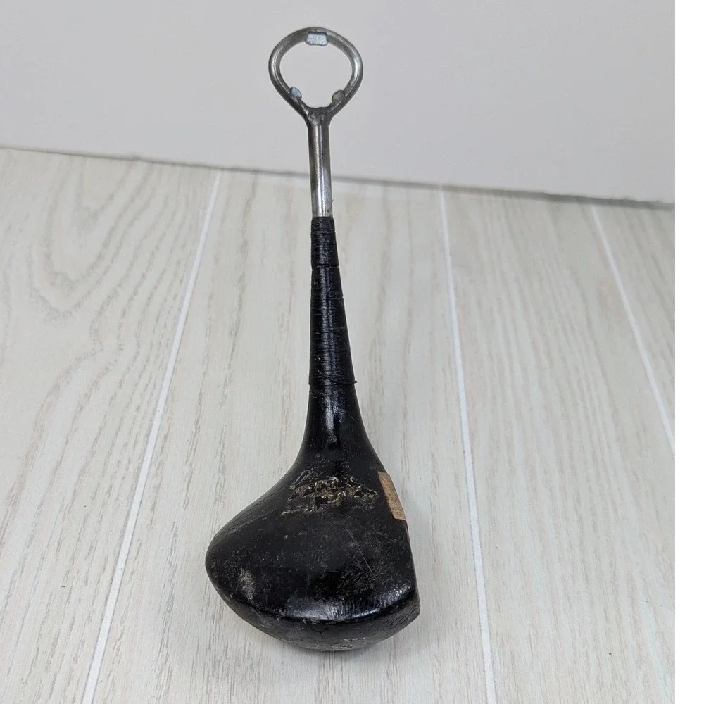 Spalding #1 Bottle Opener Vintage Golf Club Wood Driver Novelty Barware READ