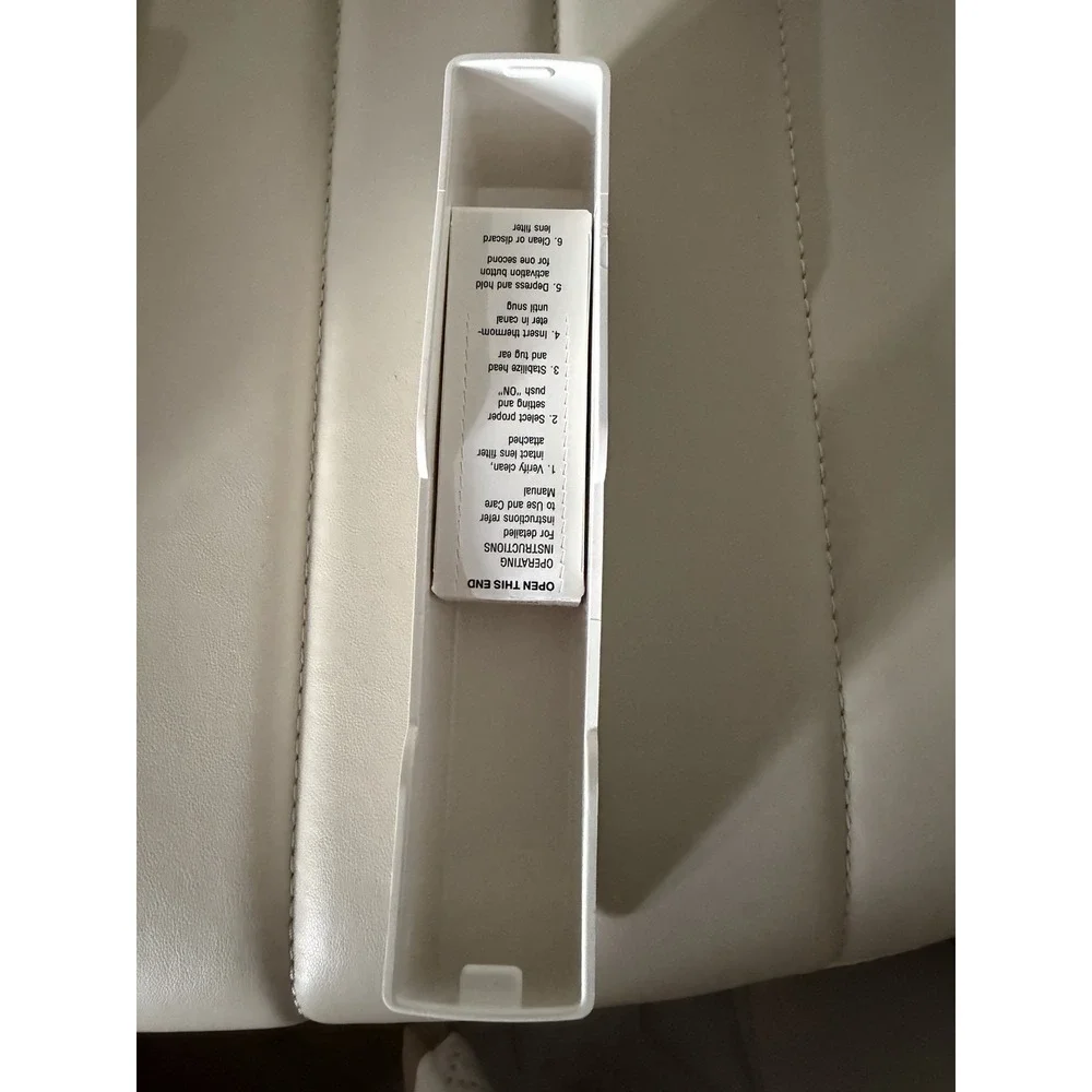 Thermoscan (now Braun) includes adult replaced