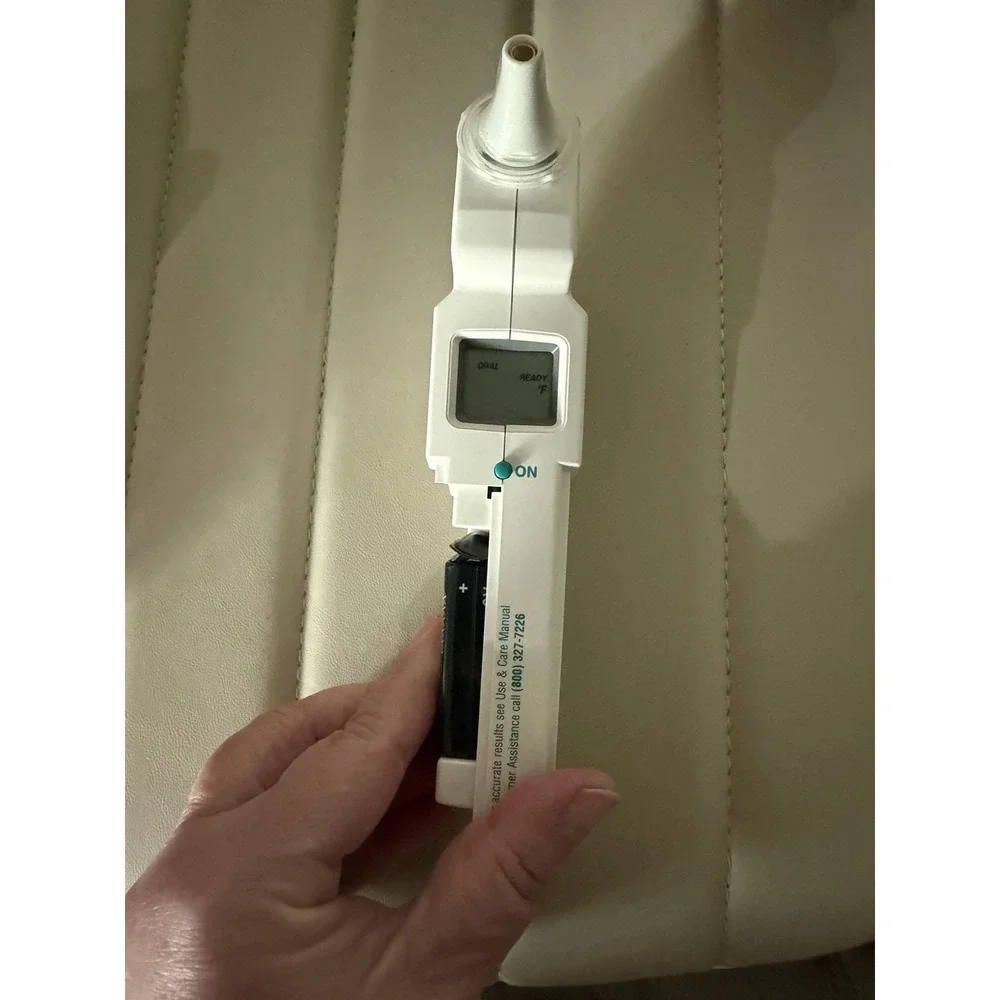 Thermoscan (now Braun) white shipping