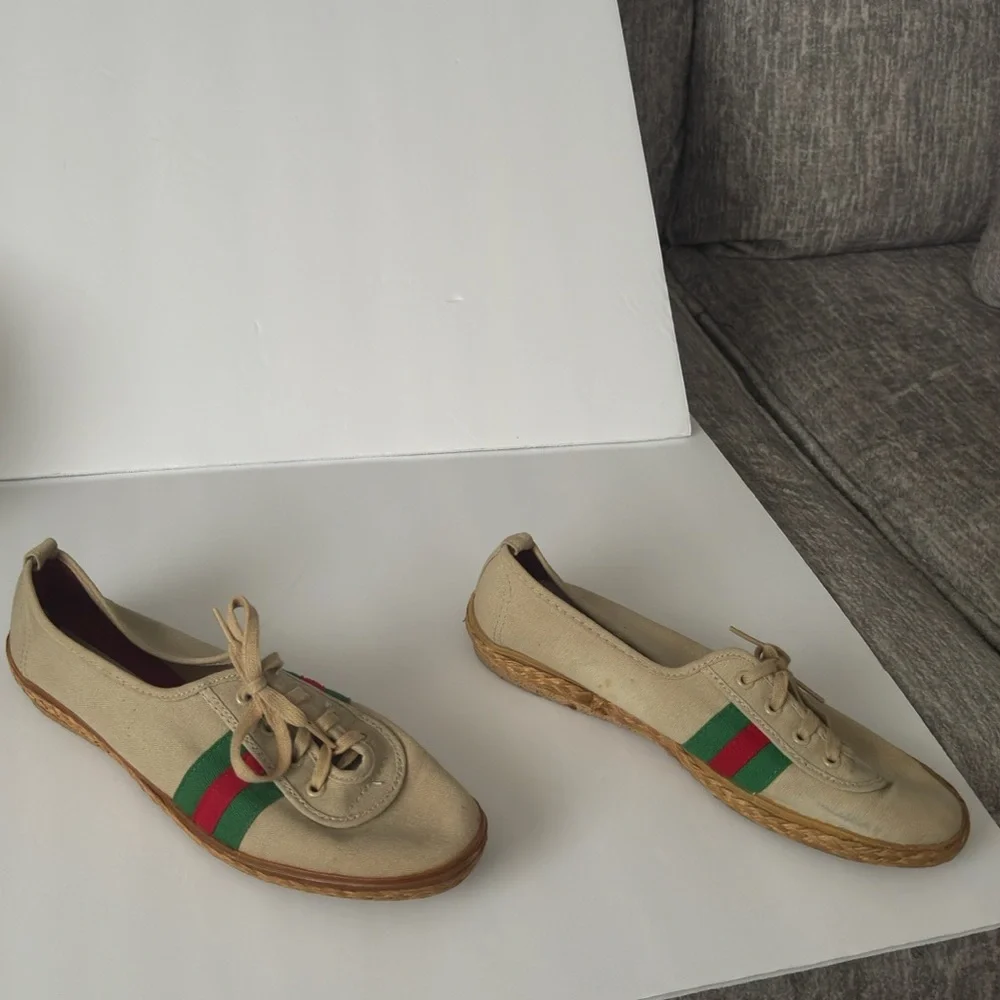 Grasshoppers Canvas Espadrilles‎ with Colorful Stripes