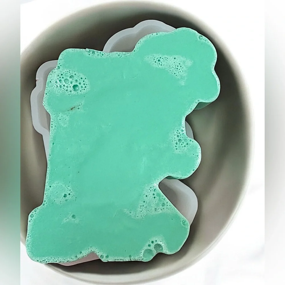 Handmade mint green