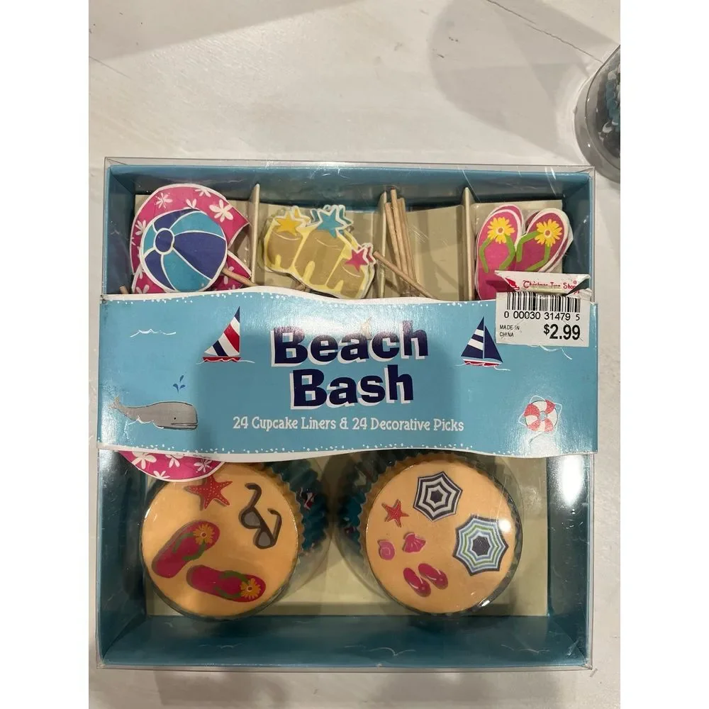 N/A beach cupcake