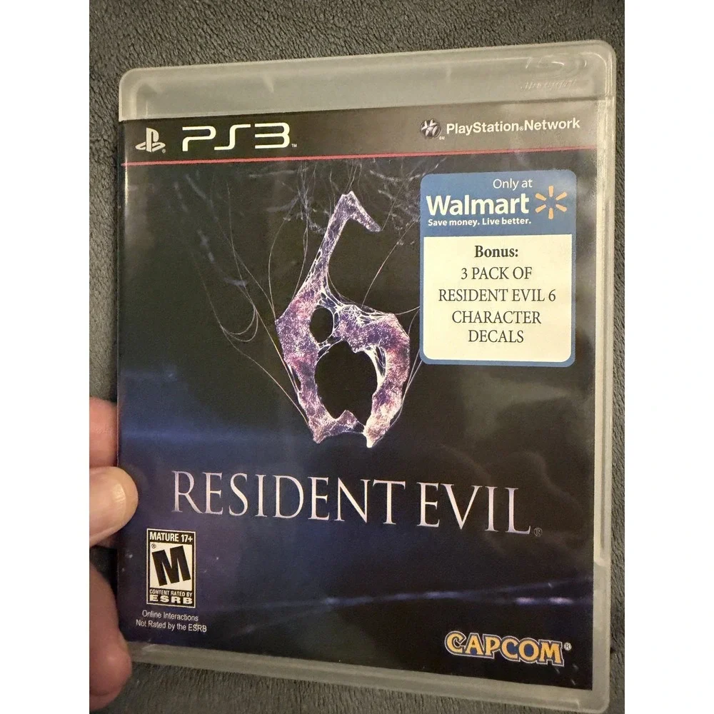 Resident Evil 6 Sony Playstation 3 PS3 Video Game Cib Complete Mint With Decals