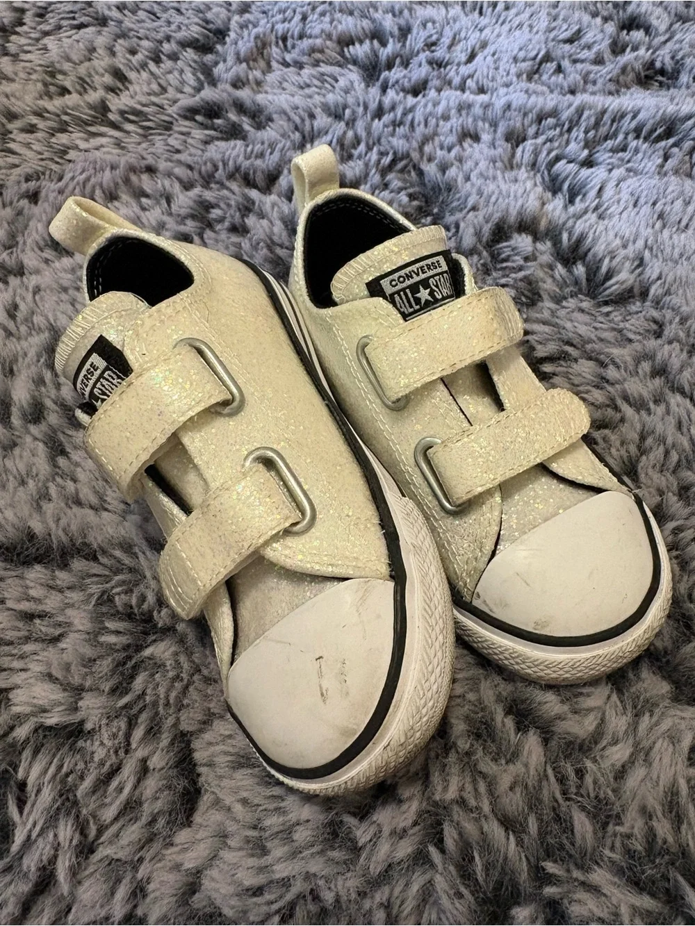 Converse sparkling glitter
