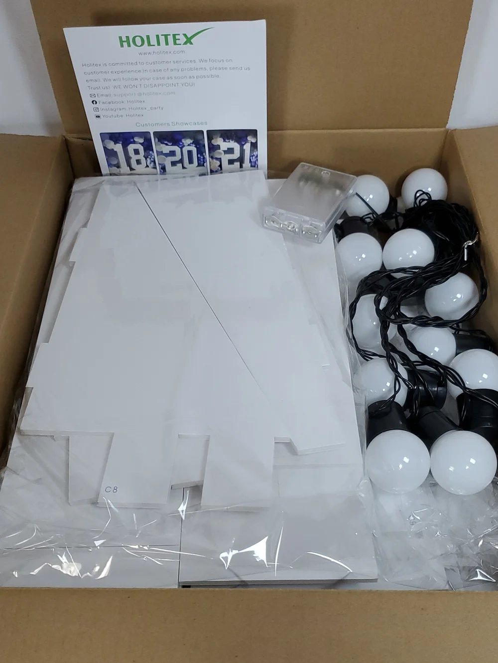 Holitex open box
