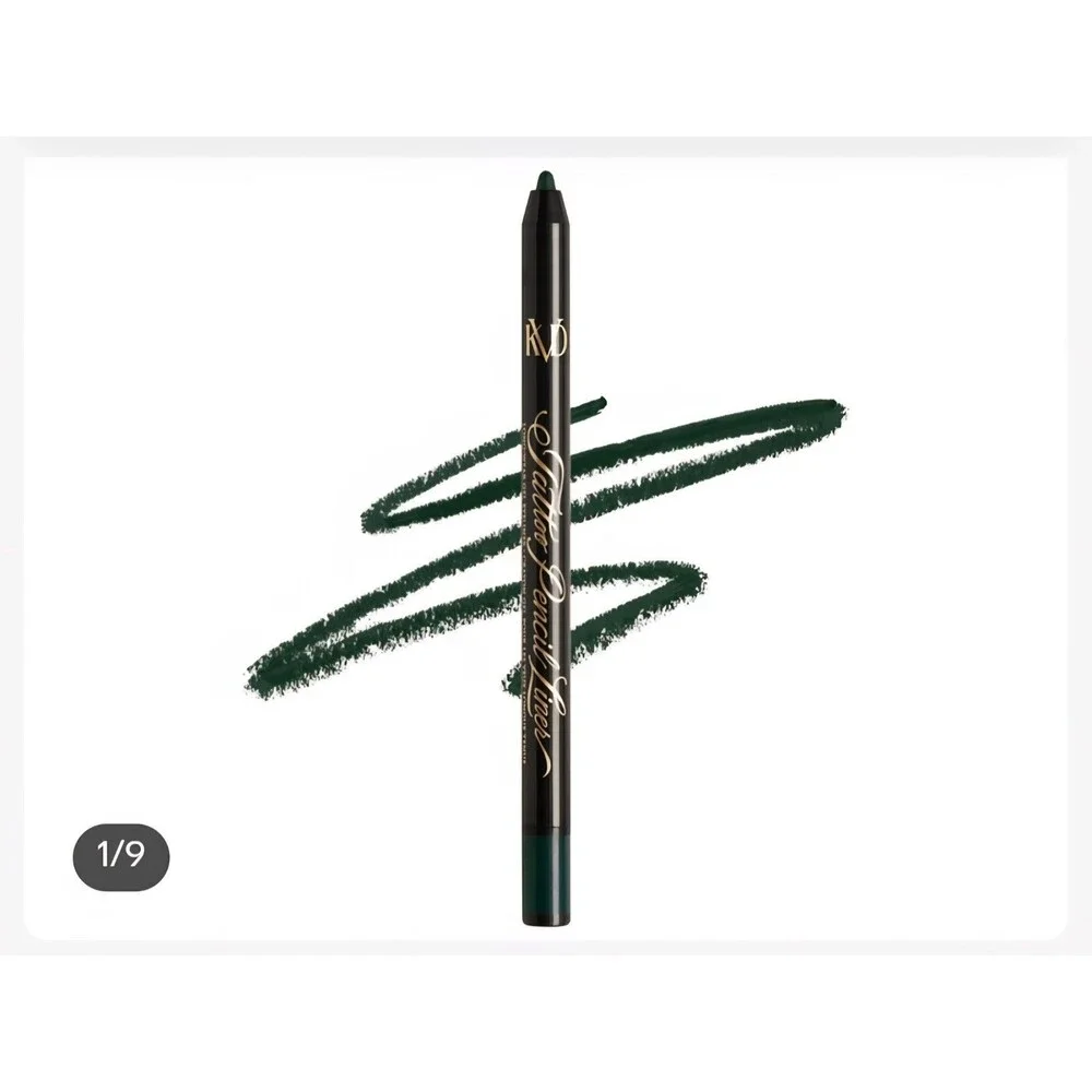 KVD Beauty Tattoo Pencil Liner Waterproof Gel Eyeliner Verdetta Green Full Size