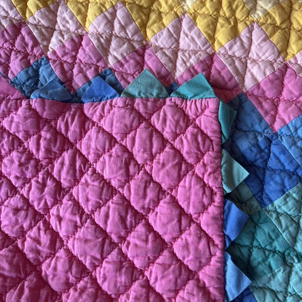 Handmade prarie point