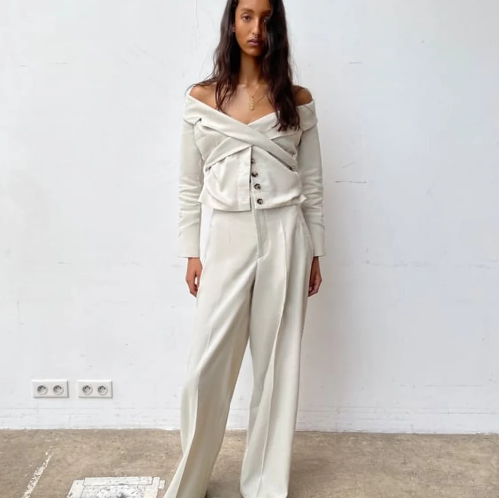 ~ZARA Wide Leg Pants limited edition~