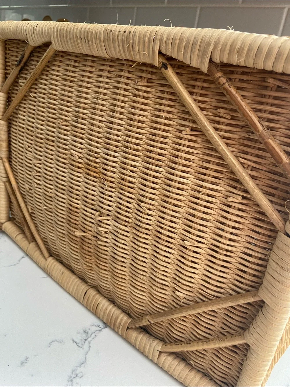 Vintage beautiful handwoven