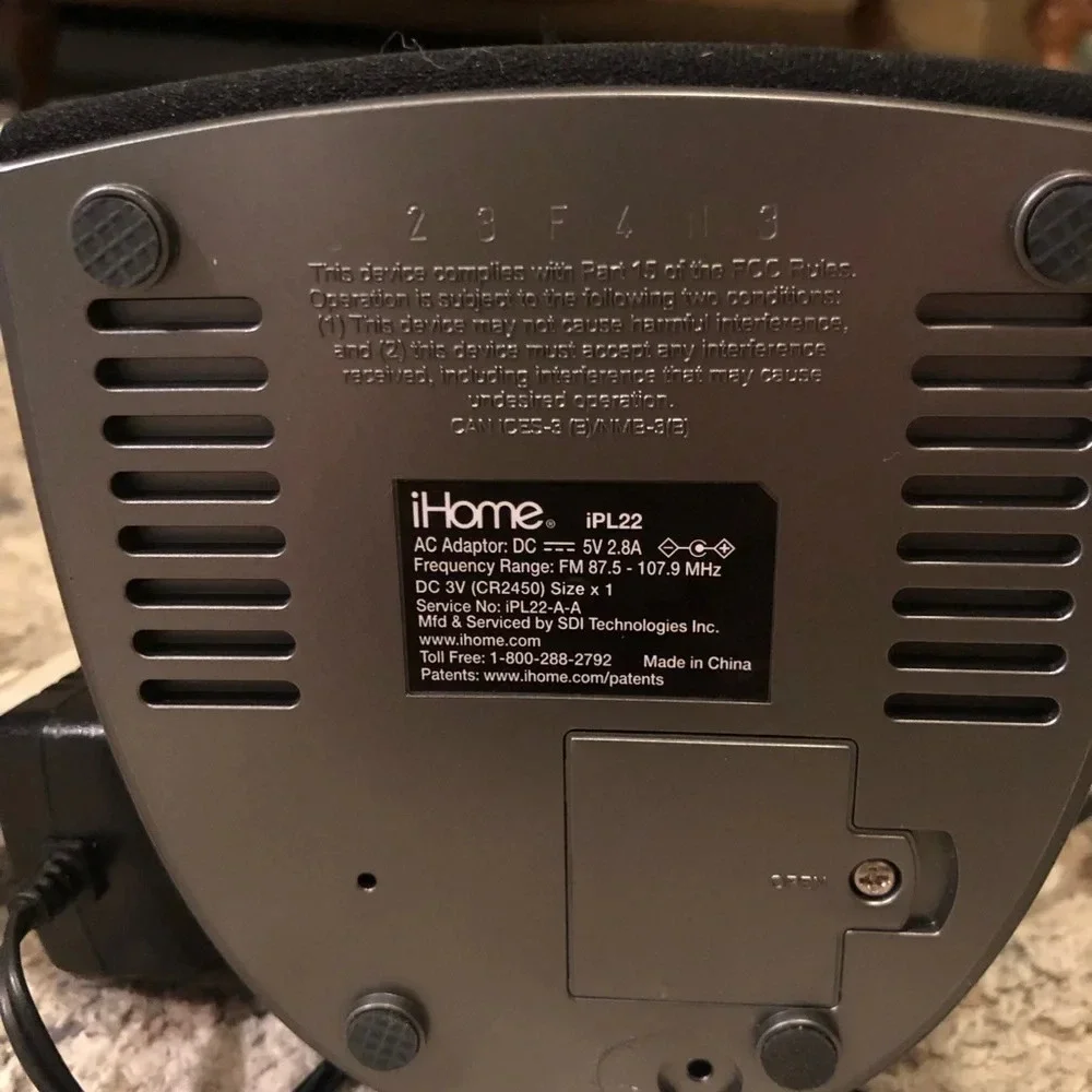 iHome ipl22 docking
