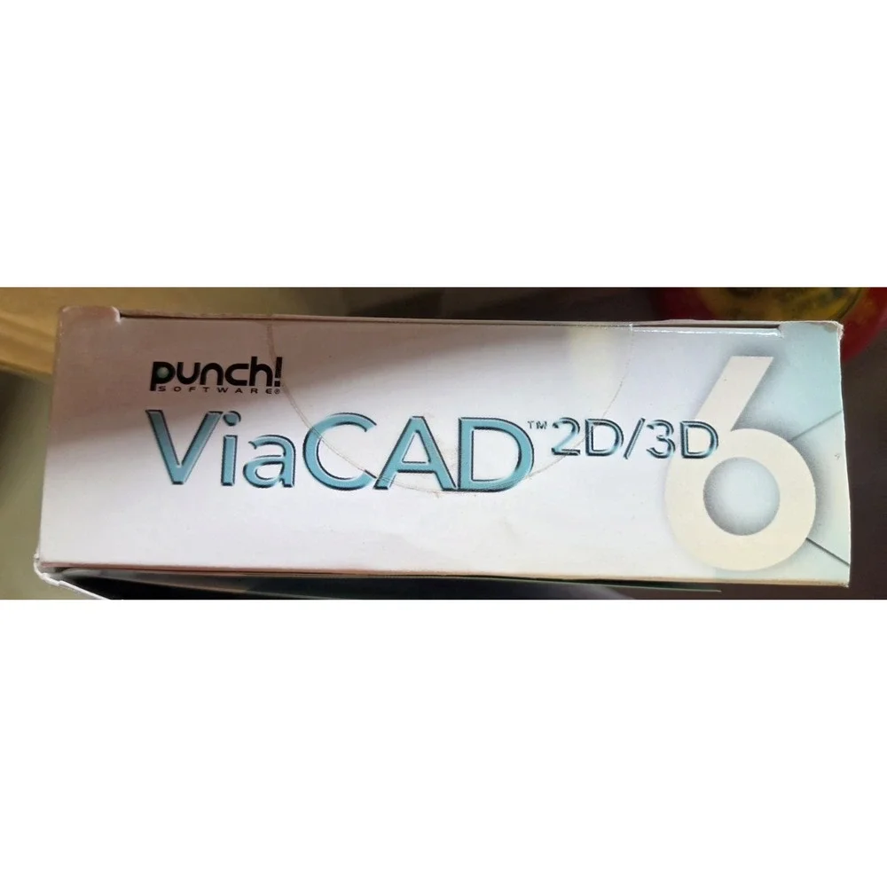 Punch Viacad 2d/3d Version 6 (Mac) *New,Sealed*