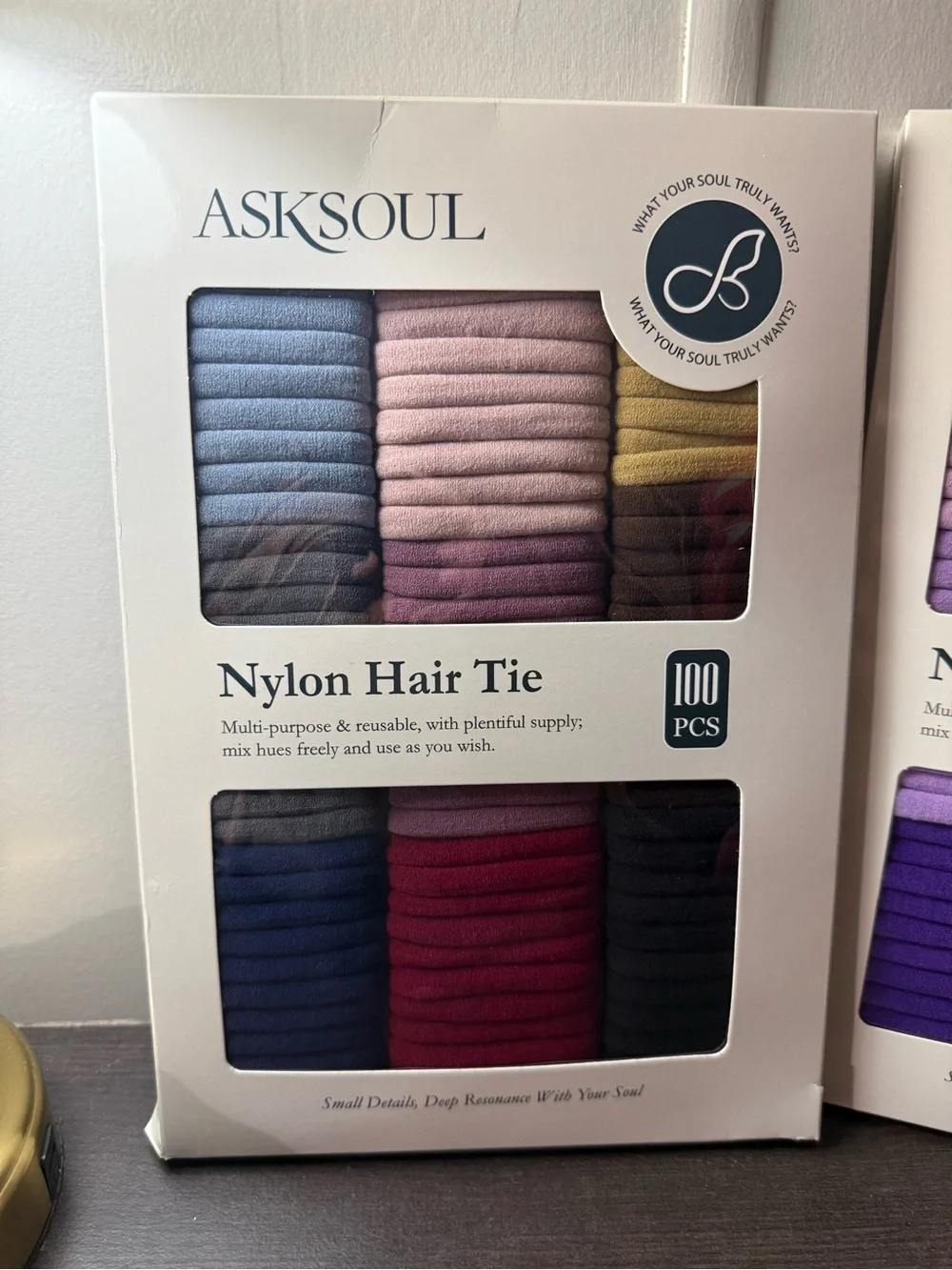 Asksoul nylon hair